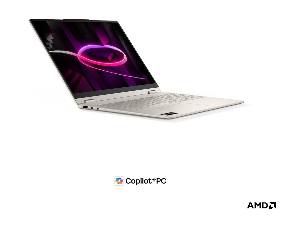 Lenovo Yoga 7 2-in-1 16AGP11 AMD Seashell 16 " OLED Touchscreen WUXGA 1920 x 1200 pixels Glossy AMD Ryzen AI 5 435 16 GB Soldered LPDDR5X Solid-state drive capacity 512 GB AMD Radeon 840M Graphics Windows 11 Home 802.11be Bluetooth version 5.4 Keyboard language English Keyboard backlit Warranty 24 month(s) Battery warranty 12 month(s) - Image 6