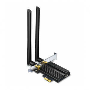 TP-LINK Archer Wi-Fi 6 Bluetooth 5.0 PCIe Adapter TX50E 2.4GHz/5GHz Antenna type 2xExternal