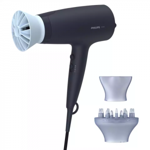 Philips Hair Dryer BHD360/20 2100 W Number of temperature settings 6 Ionic function Diffuser nozzle Black/Blue