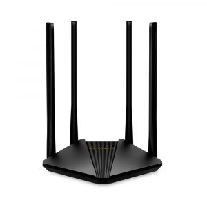 Mercusys AC1200 Wireless Dual Band Gigabit Router MR30G 802.11ac 867+300 Mbit/s Ethernet LAN (RJ-45) ports 2× Gigabit LAN Ports Mesh Support No MU-MiMO Yes Antenna type 4× 5 dBi Fixed Omni-Directional Antennas 24 month(s)