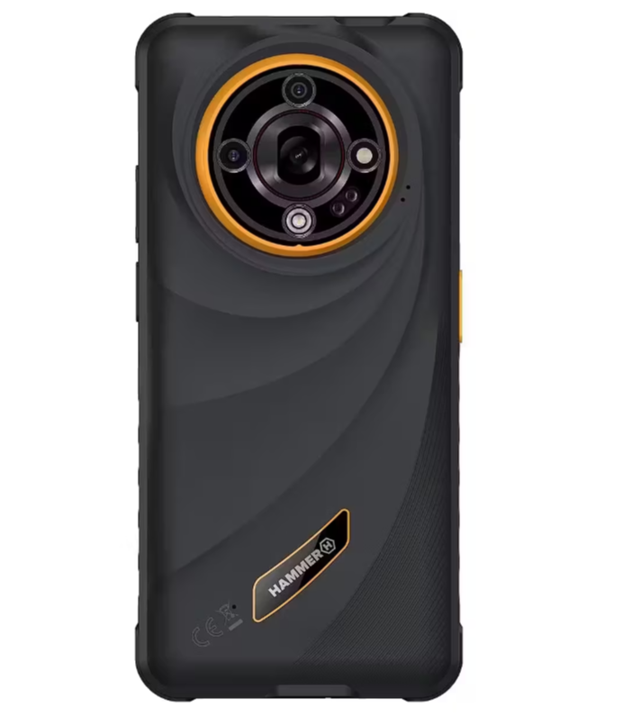 Hammer Iron 6 Orange 6.56 " IPS 1612 x 720 pixels Mediatek Dimensity 6300 Internal RAM 6 GB 128 GB microSD Dual SIM 4G 5G Main camera resolution 64 MP Android 15 6050 mAh - Image 5