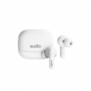 Sudio C8 True Wireless Earbuds, White