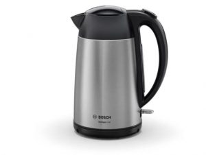 Bosch Kettle DesignLine TWK3P420 Electric 2400 W 1.7 L Stainless steel 360° rotational base Black/Stainless Steel