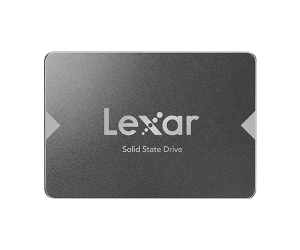Lexar NS100 128 GB SSD form factor 2.5" Solid-state drive interface SATA III Read speed 520 MB/s Write speed 510 MB/s