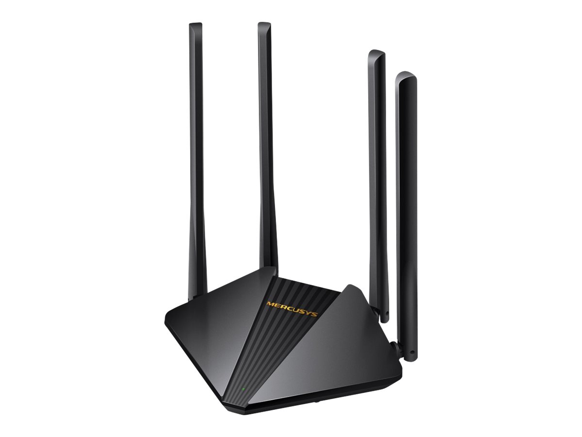 Mercusys AC1200 Wireless Dual Band Gigabit Router MR30G 802.11ac 867+300 Mbit/s Ethernet LAN (RJ-45) ports 2× Gigabit LAN Ports Mesh Support No MU-MiMO Yes Antenna type 4× 5 dBi Fixed Omni-Directional Antennas 24 month(s) - Image 2