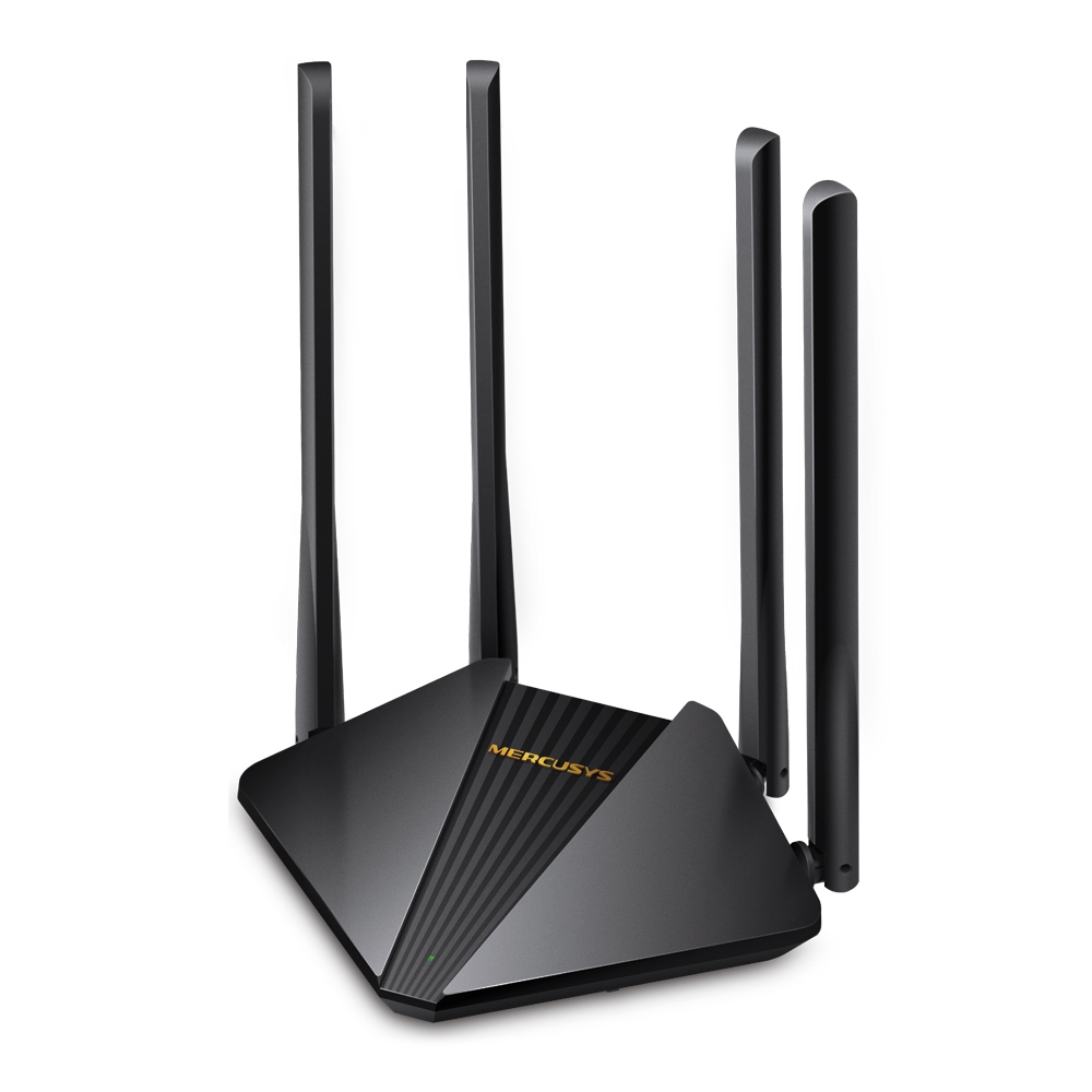 Mercusys AC1200 Wireless Dual Band Gigabit Router MR30G 802.11ac 867+300 Mbit/s Ethernet LAN (RJ-45) ports 2× Gigabit LAN Ports Mesh Support No MU-MiMO Yes Antenna type 4× 5 dBi Fixed Omni-Directional Antennas 24 month(s) - Image 3