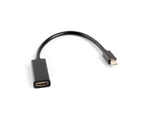 Lanberg Adapter Cable DisplayPort Mini to HDMI, 20 cm AD-0005-BK