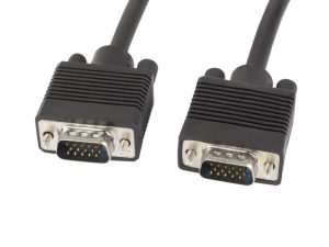 Lanberg VGA Cable, Dual-Shielded Ferrite Core CA-VGAC-10CC-0018-B VGA to VGA 1.8 m