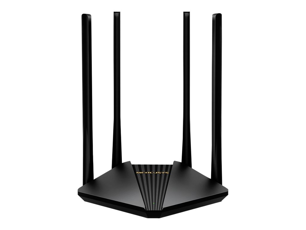 Mercusys AC1200 Wireless Dual Band Gigabit Router MR30G 802.11ac 867+300 Mbit/s Ethernet LAN (RJ-45) ports 2× Gigabit LAN Ports Mesh Support No MU-MiMO Yes Antenna type 4× 5 dBi Fixed Omni-Directional Antennas 24 month(s) - Image 4