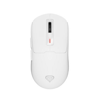 Genesis Zircon 660 PRO Gaming Mouse Wireless/Wired 2.4 GHz, Bluetooth, USB White
