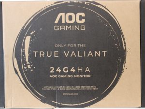 SALE OUT. AOC 24G4HA 23,8“ 1920x1080/16:9/300 cd/m²/1 ms/HDMI, DisplayPort, Headphone out SALEOUT. 24G4HA 24 " Fast IPS FHD 16:9 200 Hz 0.5 ms 1920 x 1080 pixels 300 cd/m² HDMI ports quantity 2 Black, Red Warranty 36 month(s) DAMAGED PACKAGING