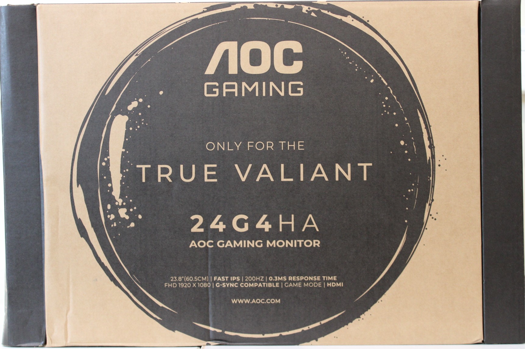 SALE OUT. AOC 24G4HA 23,8“ 1920x1080/16:9/300 cd/m²/1 ms/HDMI, DisplayPort, Headphone out SALEOUT. 24G4HA 24 " Fast IPS FHD 16:9 200 Hz 0.5 ms 1920 x 1080 pixels 300 cd/m² HDMI ports quantity 2 Black, Red Warranty 36 month(s) DAMAGED PACKAGING