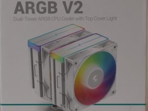 SALE OUT. Deepcool AG620 ARGB V2 CPU Cooler, white Deepcool CPU Cooler AG620 ARGB DAMAGED PACKAGING Intel, AMD