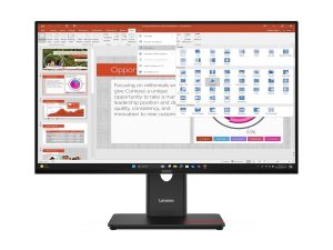 Lenovo T27-40 27 " IPS 16:9 120 Hz 6 ms 1920 x 1080 pixels 300 cd/m² HDMI ports quantity 1 Black Warranty 36 month(s)