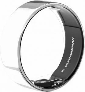 Ultrahuman Ring Air Space Silver Size 6 Smart Ring
