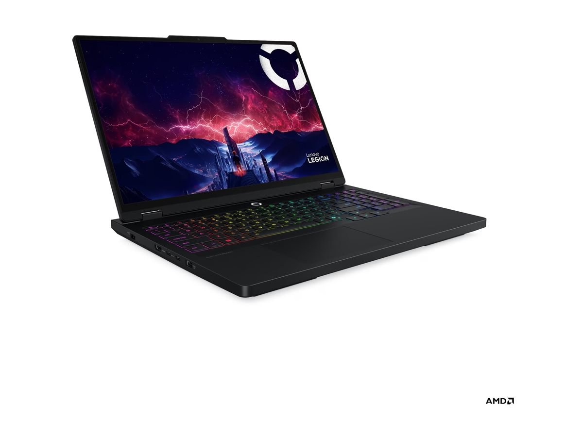 Lenovo Legion Pro 5 16AFR10 AMD Eclipse Black 16 " OLED WQXGA 2560 x 1600 pixels Glossy AMD Ryzen 9 9955HX 32 (2x16GB) GB SODIMM DDR5 Solid-state drive capacity 1000 GB NVIDIA GeForce RTX 5070 GDDR7 12 GB Windows 11 Home 802.11be Bluetooth version 5.4 Keyboard language English Keyboard backlit Warranty 24 month(s) Battery warranty 12 month(s) - Image 4