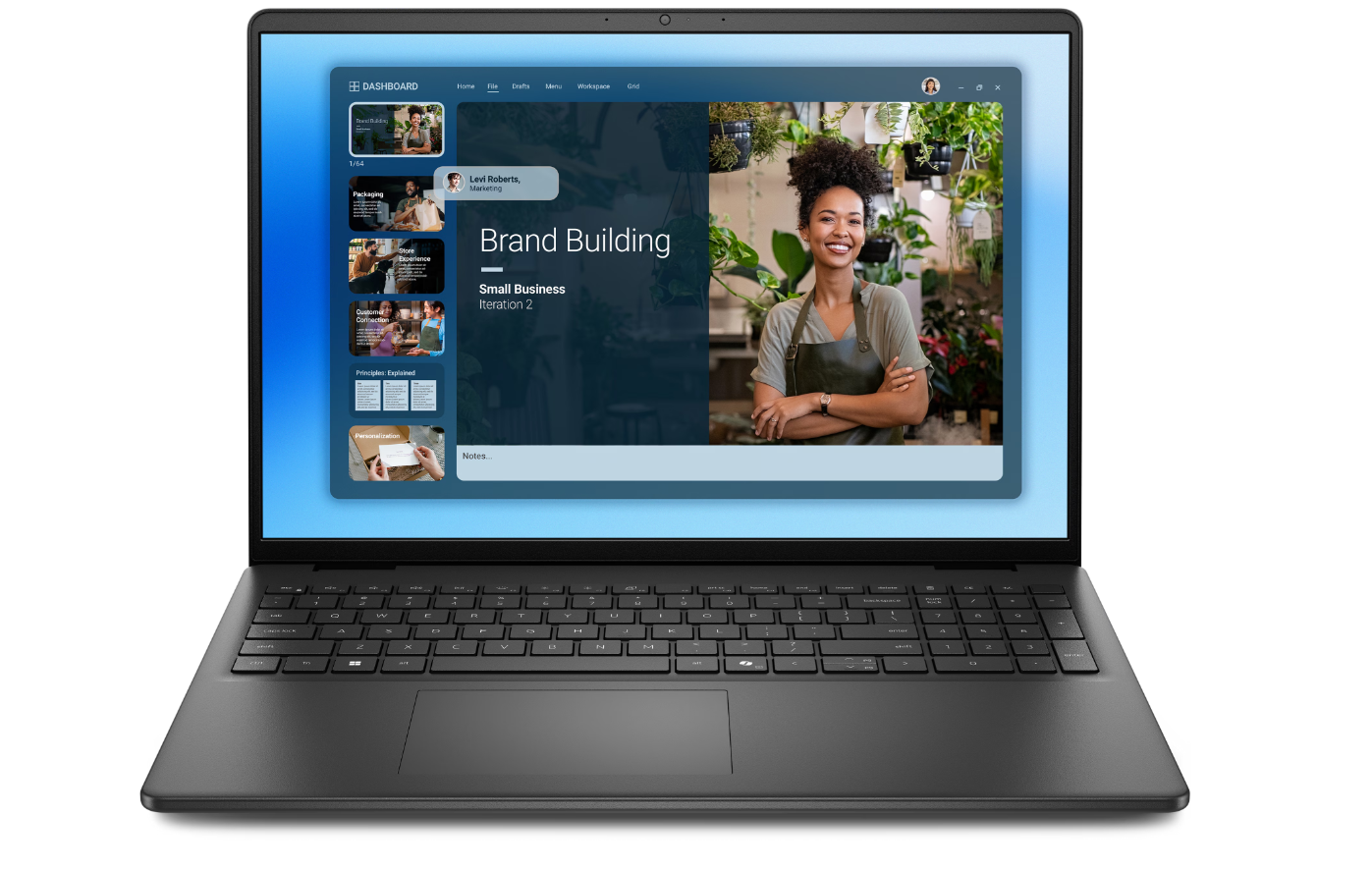 Dell 16 DC16250 Carbon Black 16 " 2K 1920 x 1200 pixels Anti-Glare Intel Core 5 120U 8 GB DDR5 Solid-state drive capacity 512 GB Intel Graphics Windows 11 Home 802.11ax Keyboard language English Keyboard backlit Warranty 36 month(s) Battery warranty 12 month(s)