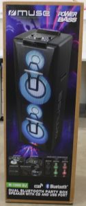SALE OUT. Muse M-1990 DJ Party Box Double Bluetooth CD, DAMAGED PACKAGING Muse Party Box Double Bluetooth CD Speaker M-1990 DJ Warranty 24 month(s) 1000 W Bluetooth Wireless connection Portable Black DAMAGED PACKAGING