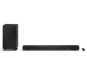 Sharp 3.1.2 Dolby Atmos/DTS:X Soundbar with Wireless Subwoofer HT-SBW53121(BK) Bluetooth