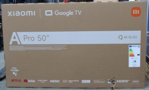 SALE OUT. Xiaomi QLED TV A Pro 2026 50" SALE OUT. Xiaomi QLED TV A Pro 2026 50 Smart TV Google TV 4K UHD DAMAGED PACKAGING