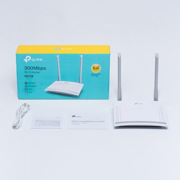 TP-LINK Router TL-WR820N 802.11n 300 Mbit/s 10/100 Mbit/s Ethernet LAN (RJ-45) ports 2 Mesh Support No MU-MiMO Yes No mobile broadband Antenna type External - Image 5