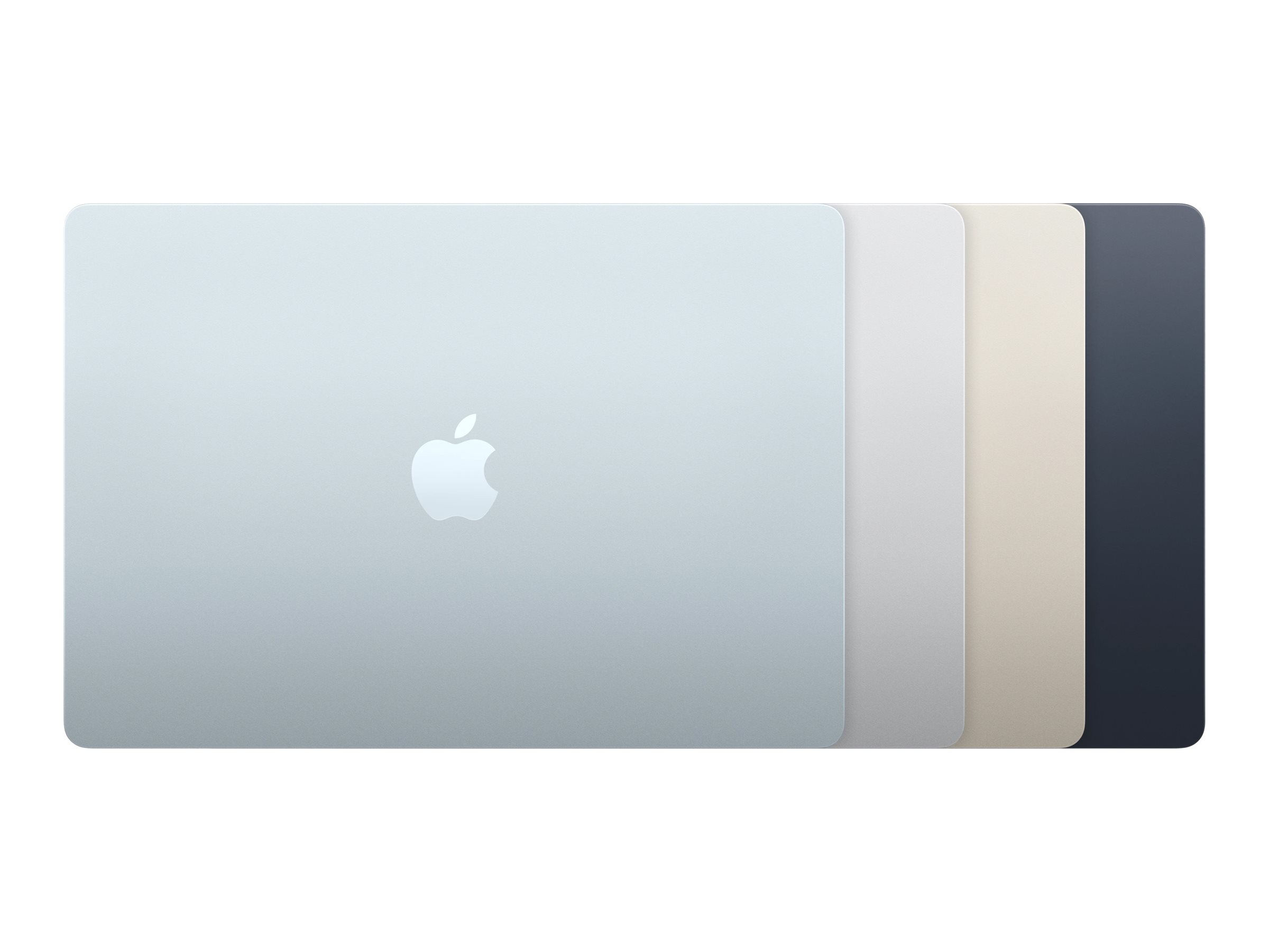 Apple MacBook Air Starlight 15.3 " 2880 x 1864 pixels Apple M5 24 GB Solid-state drive capacity 1000 GB Apple M5 chip 10-core CPU/10-core GPU macOS 802.11ax Bluetooth version 6.0 Keyboard language Swedish Keyboard backlit - Pilt 4