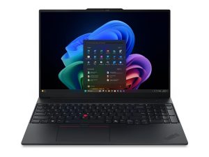 Lenovo ThinkPad E16 G4 Intel Black 16 " IPS WUXGA 1920 x 1200 pixels Anti-glare Intel Core Ultra 5 325 16 GB SODIMM DDR5 Solid-state drive capacity 512 GB Intel Graphics Windows 11 Pro 802.11be Bluetooth version 5.4 Keyboard language Nordic Keyboard backlit Warranty 36 month(s) Battery warranty 12 month(s)
