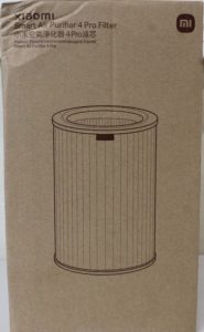 SALE OUT. Smart Air Purifier 4 Pro Filter HEPA filter Black DAMAGED PACKAGING, DENTED