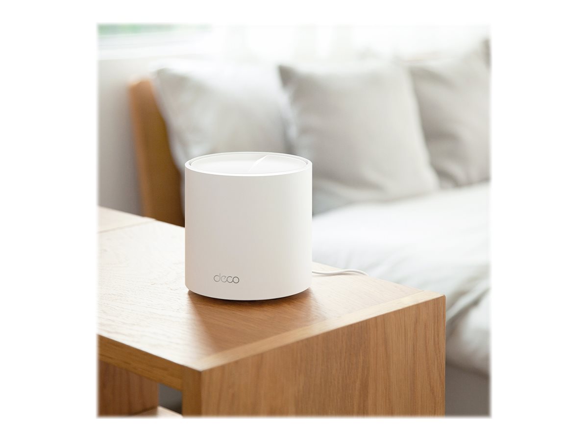 TP-LINK Whole Home Mesh Wi-Fi 6 System Deco X50 (2-pack) 802.11ax 574+2402 Mbit/s Ethernet LAN (RJ-45) ports 3 Mesh Support Yes MU-MiMO Yes No mobile broadband Antenna type Internal - Image 5