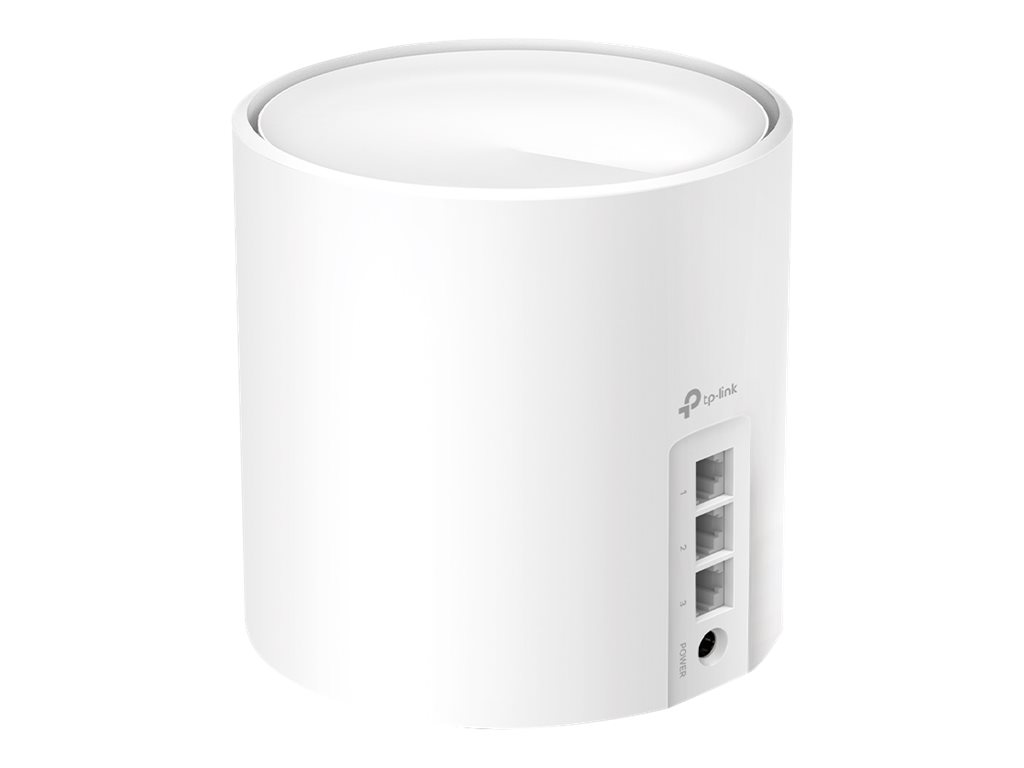 TP-LINK Whole Home Mesh Wi-Fi 6 System Deco X50 (2-pack) 802.11ax 574+2402 Mbit/s Ethernet LAN (RJ-45) ports 3 Mesh Support Yes MU-MiMO Yes No mobile broadband Antenna type Internal - Image 6