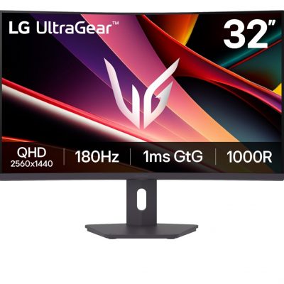 LG 32G600A-B 31.5 " VA QHD 16:9 180 Hz 1 ms 2560 x 1440 pixels 250 cd/m² HDMI ports quantity 2