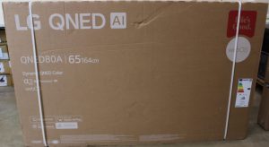 SALE OUT. LG 65QNED80A3A 65 Smart TV webOS UHD DAMAGED PACKAGING