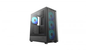 Deepcool Case CC550 4F Mid Tower ATX PS2 (maximum length: 180 mm) Black