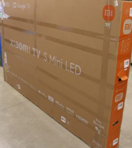 SALE OUT. Xiaomi TV S Mini LED 98 2026 SALE OUT. Xiaomi S Mini LED 2026 98 Smart TV Google TV 4K UHD Dark Grey DAMAGED PACKAGING, MISSING SCREW (1 PC), DENTED BACKSIDE, DEMO