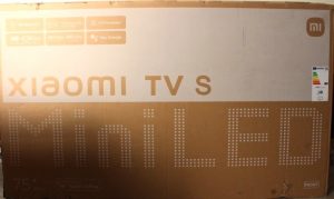 SALE OUT. Xiaomi TV S Mini 2025 75" (3840 x 2160) Xiaomi TV S Mini LED 2025 75 Smart TV Google TV UHD Black DAMAGED PACKAGING 32 GB