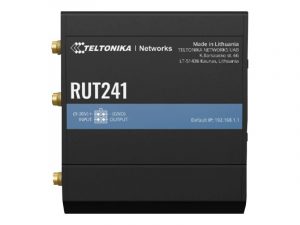Teltonika LTE Router RUT241 802.11n 10/100 Mbit/s Ethernet LAN (RJ-45) ports 1 Mesh Support No MU-MiMO No 2G/3G/4G Antenna type 2 x SMA for LTE, 1 x RP-SMA for WiFi