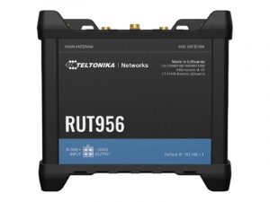 Teltonika Industrial Router RUT956 802.11n 10/100 Mbit/s Ethernet LAN (RJ-45) ports 4 Mesh Support No MU-MiMO No 2G/3G/4G Antenna type 2 x SMA for LTE, 2 x RP-SMA for WiFi, 1 x SMA for GNSS 1x USB 2.0