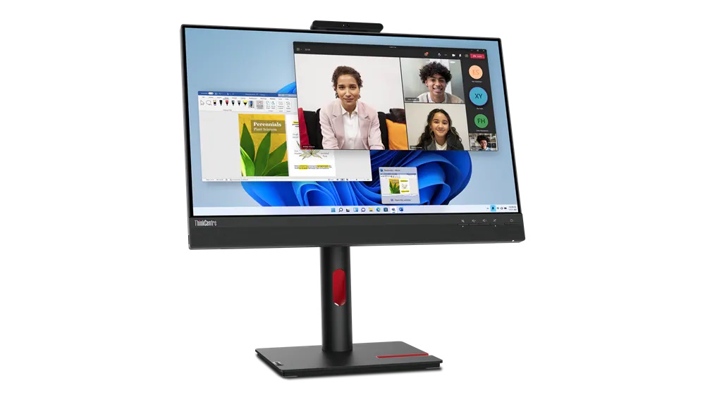 Lenovo ThinkCentre Tiny-in-One 24 (Gen 5) 23.8 " IPS 16:9 60 Hz 4 ms 1920 x 1080 250 cd/m² HDMI ports quantity 1 Black Warranty 36 month(s) - Pilt 2