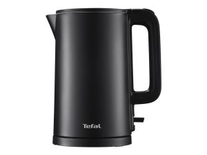 TEFAL KO1408E0 Thermo Protect Kettle Electric 1500 W 1.5 L Stainless steel/Plastic 360° rotational base Black