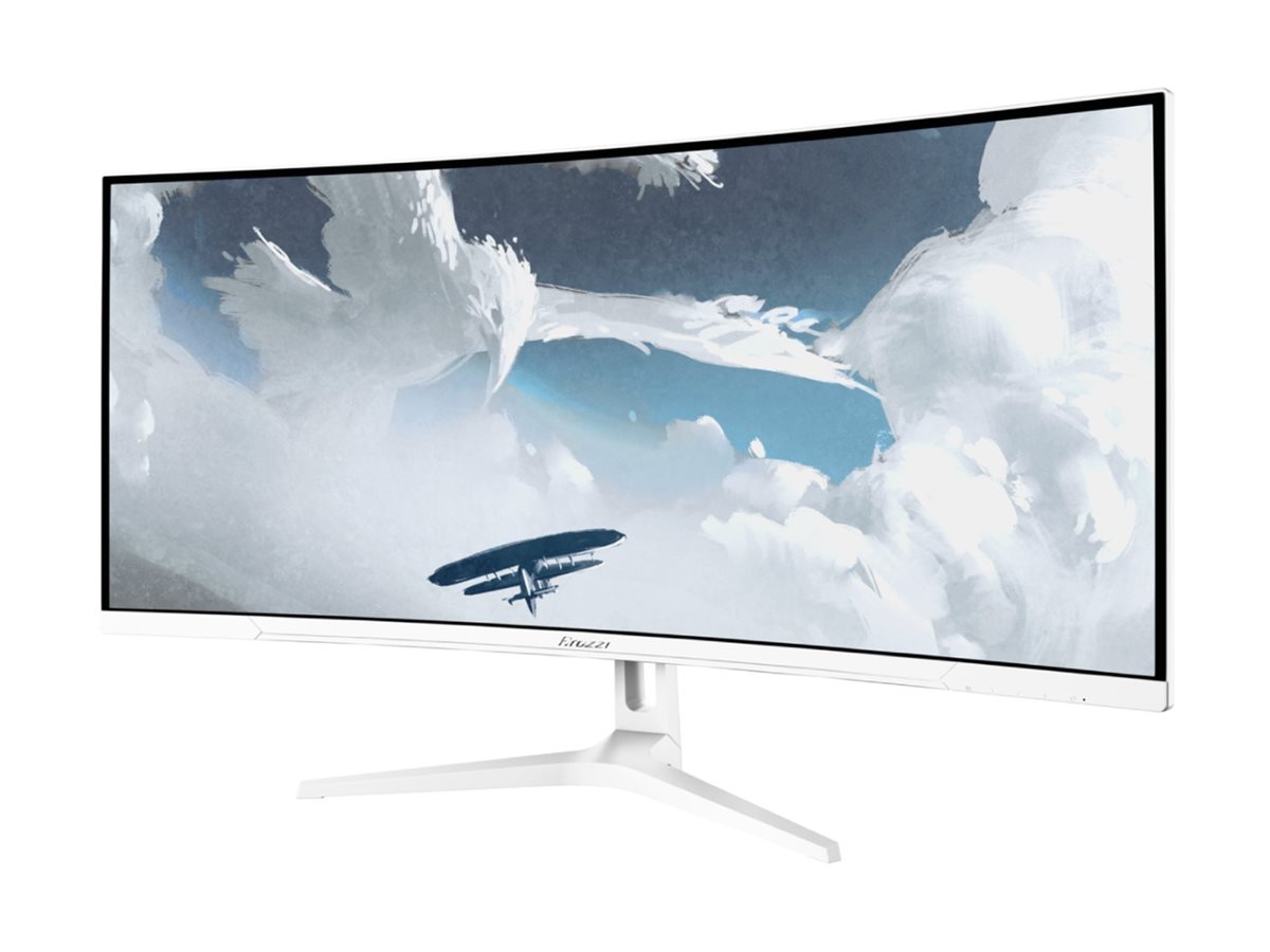 Arozzi Nova 34 " VA QHD 21:9 165 Hz 1 ms 3440 x 1440 pixels 350 cd/m² HDMI ports quantity 2 White - Image 4