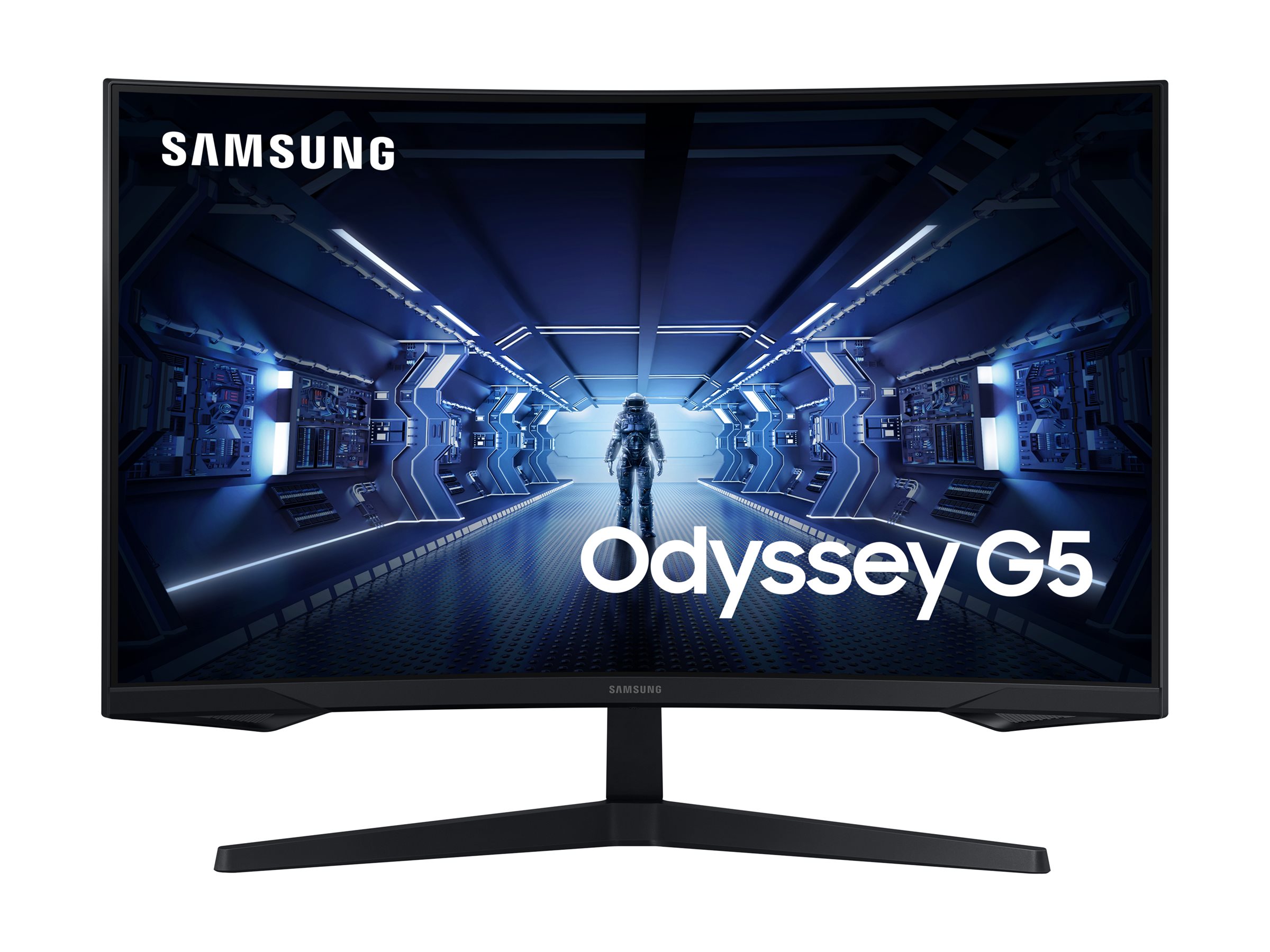 Samsung Gaming Monitor Odyssey G5 G51C 27 " VA 16:9 165 Hz 1 ms 2560 x 1440 pixels 300 cd/m² HDMI ports quantity 2 - Image 2