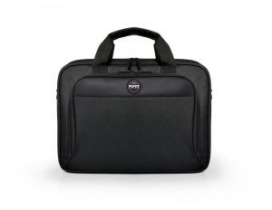 PORT DESIGNS HANOI II CLAMSHELL 105064 Fits up to size 15.6 " Messenger - Briefcase Shoulder strap Black