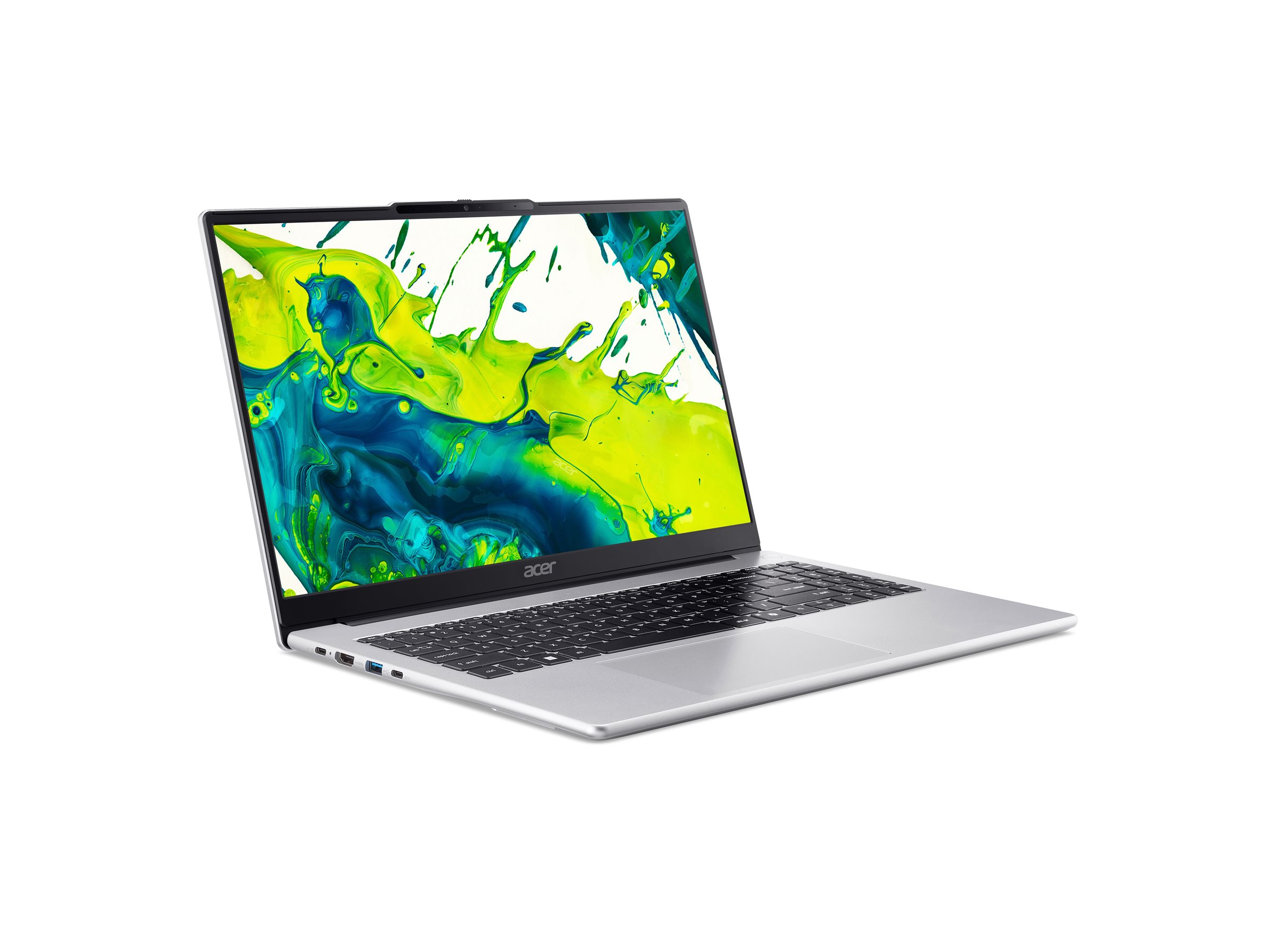 Acer Aspire Lite 15 AL15-44P Light silver 15.6 " FHD 1920 x 1080 pixels AMD Ryzen 5 7430U 8 GB DDR4 SDRAM Solid-state drive capacity 512 GB AMD Radeon Graphics Windows 11 Home Keyboard language US International Warranty 24 month(s) - Pilt 3