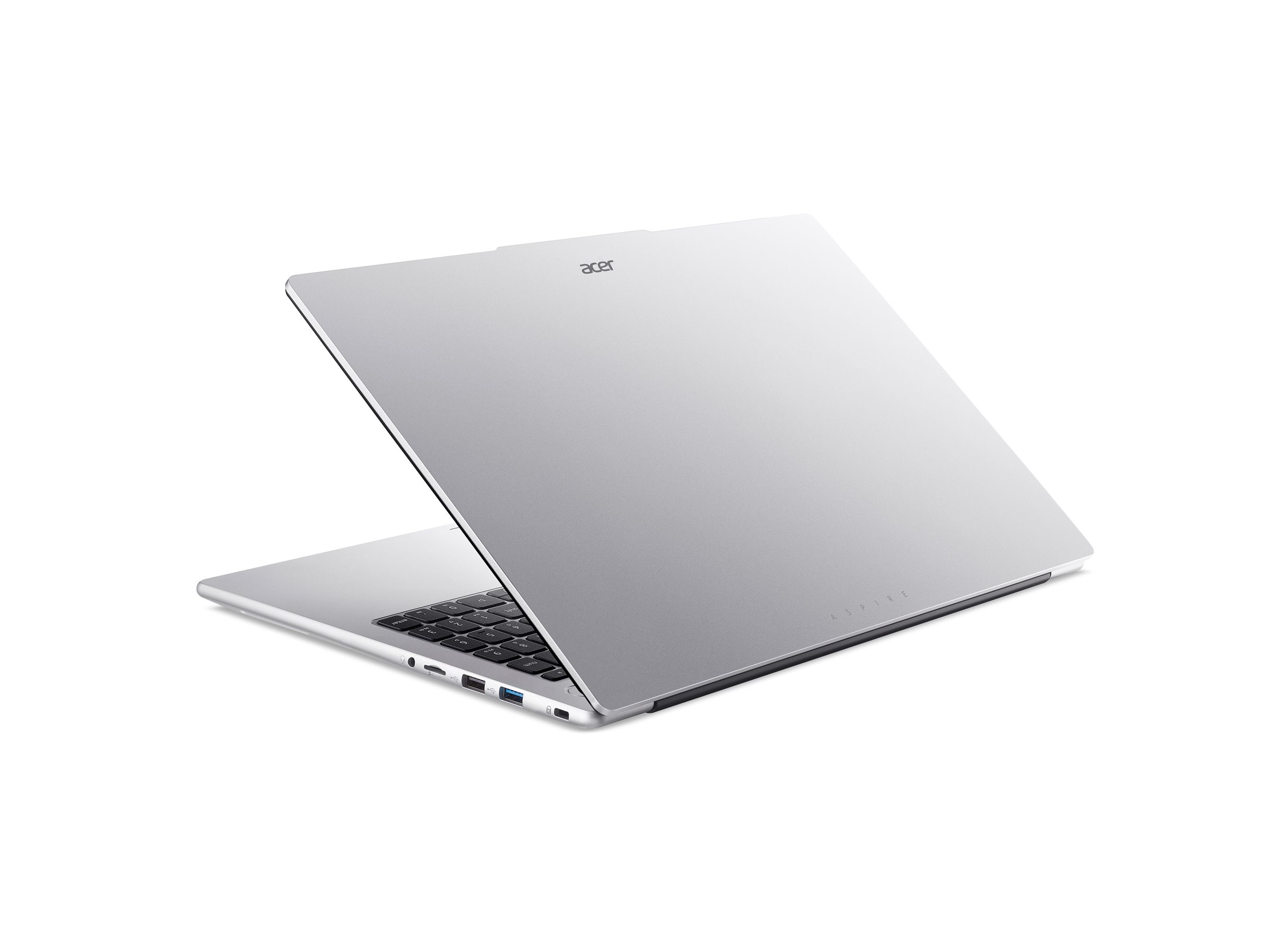 Acer Aspire Lite 15 AL15-44P Light silver 15.6 " FHD 1920 x 1080 pixels AMD Ryzen 5 7430U 8 GB DDR4 SDRAM Solid-state drive capacity 512 GB AMD Radeon Graphics Windows 11 Home Keyboard language US International Warranty 24 month(s) - Pilt 5