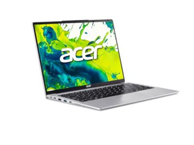 Acer Aspire Lite 14 AL14-44P Light Silver 14.5 " WUXGA 1920 x 1200 pixels AMD Ryzen 5 7430U 8 GB DDR4 SDRAM Solid-state drive capacity 512 GB AMD Radeon Graphics Windows 11 Home Keyboard language US International Warranty 24 month(s) - Pilt 5