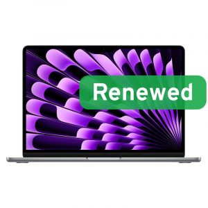 Apple Renewed Grade A MacBook Air (13-inch, M3, 2024)‎ A3113 13.3 " 8 GB SSD 256 GB Apple M3 8-core CPU macOS Keyboard language US