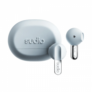 Sudio Earbuds N3 Bluetooth On-ear Microphone Misty Blue Wireless