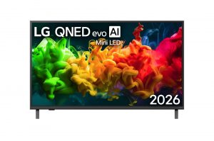 LG QNED 4K evo AI Mini LED TV 43QNED8EB3F 43 Smart TV webOS UHD Black