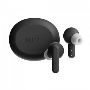 Sudio Earbuds A3 Pro Bluetooth In-ear Microphone Cloudy Black Noise canceling Wireless