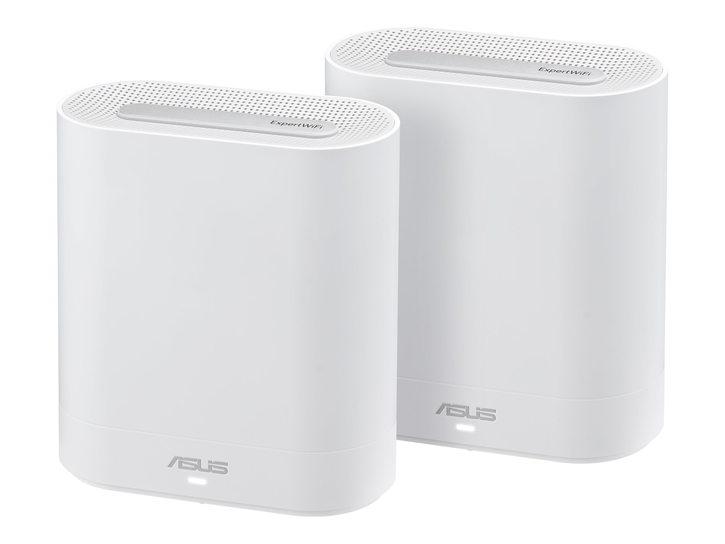 Asus Wifi 6 802.11ax Tri-band Business Mesh System EBM68 (2-Pack) 802.11ax 4804 Mbit/s 10/100/1000 Mbit/s Ethernet LAN (RJ-45) ports 3 Mesh Support Yes MU-MiMO No No mobile broadband Antenna type Internal 1 - Pilt 2